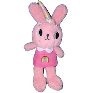 Pink Bunnicorn Plush Bunny Unicorn Rosie Greening Make Believe Ideas 11" Toy
